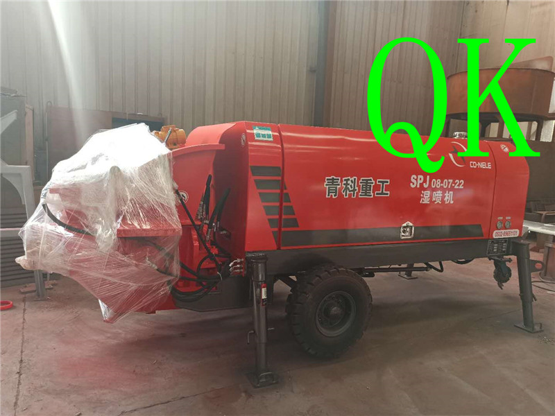 混凝土泵 青科重工 濕噴機