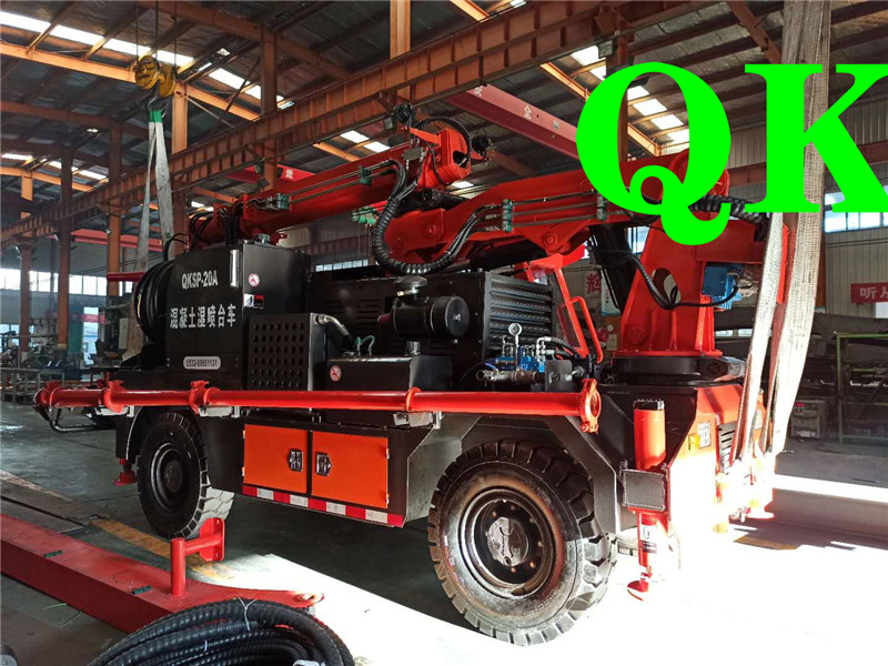 混凝土泵 青科重工 濕噴臺(tái)車(chē)