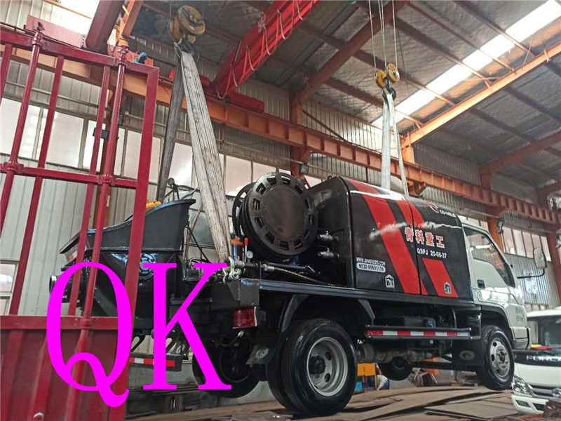 混凝土泵 青科重工 濕噴臺車