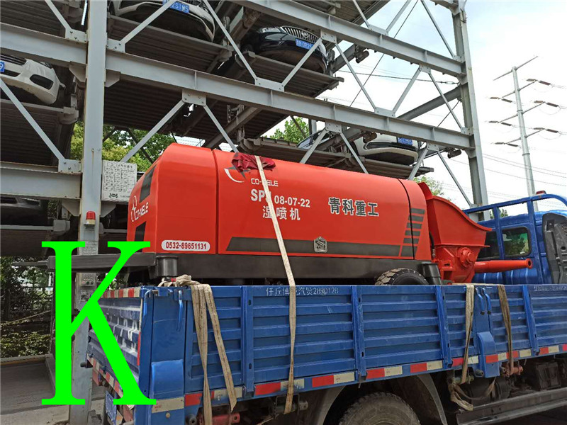 混凝土泵 青科重工 濕噴機