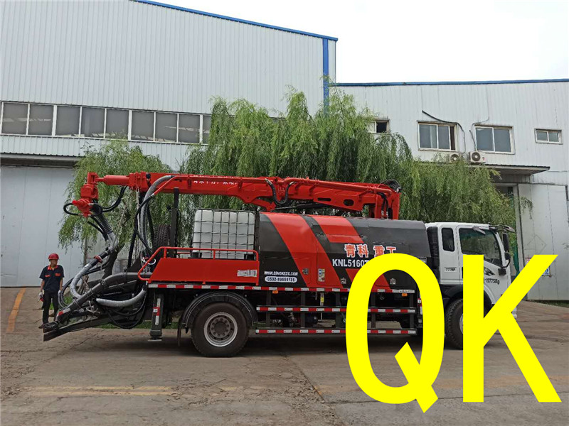 混凝土泵 青科重工 濕噴臺(tái)車