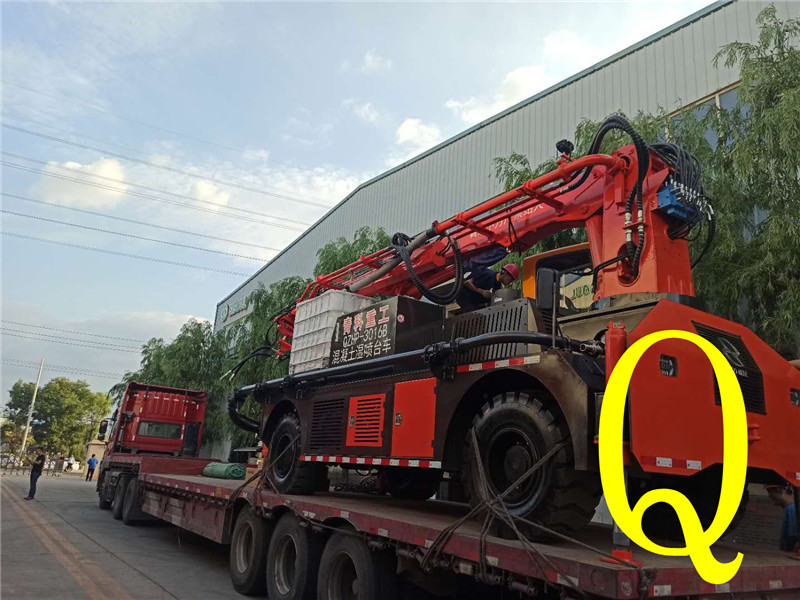 混凝土泵 青科重工 濕噴臺車