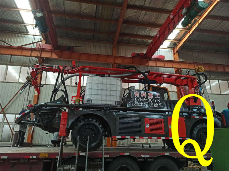 混凝土泵 青科重工 濕噴臺車