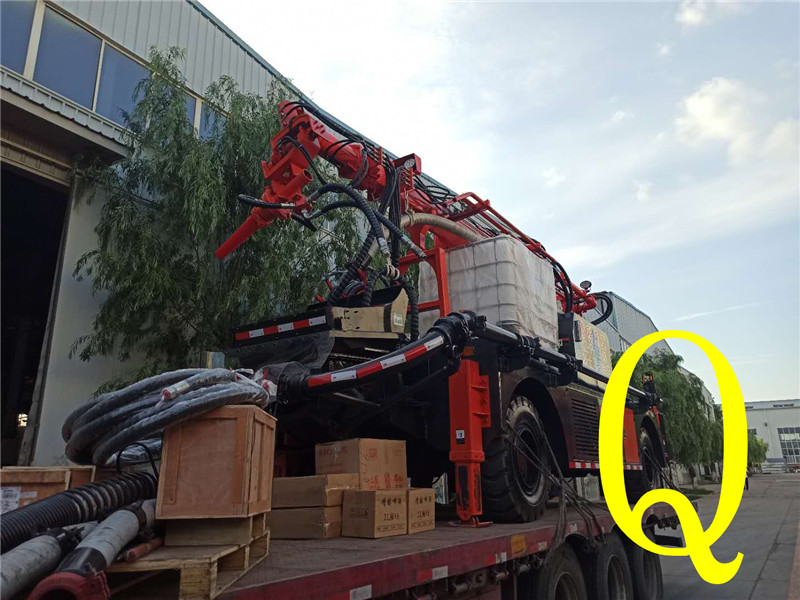 混凝土泵 青科重工 濕噴臺(tái)車(chē)