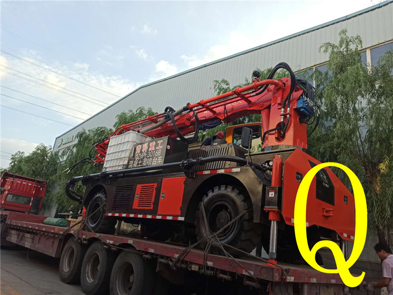 混凝土泵 青科重工 濕噴臺(tái)車