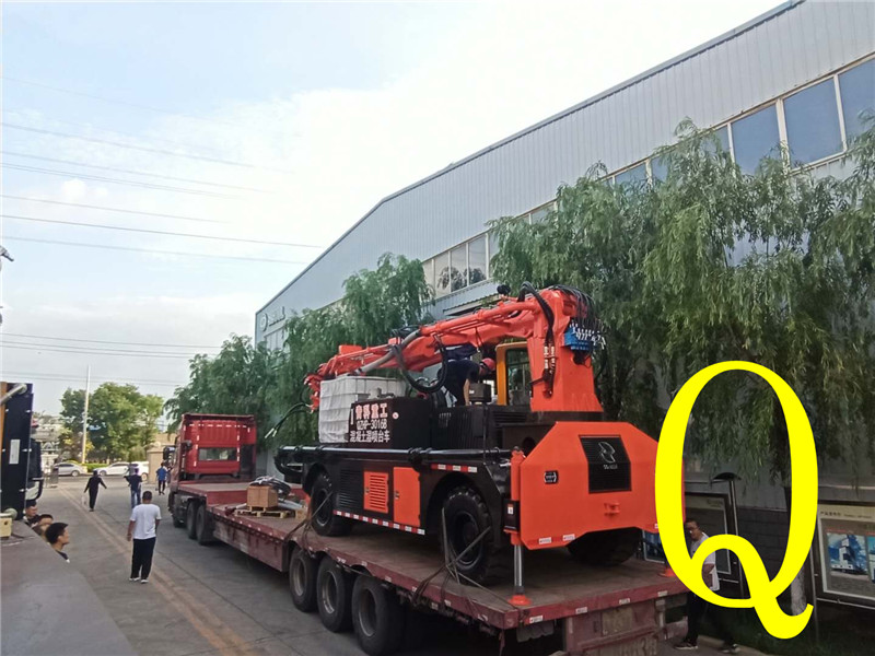 混凝土泵 青科重工 濕噴臺(tái)車(chē)