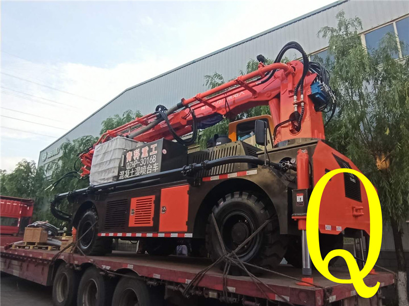 混凝土泵 青科重工 濕噴臺(tái)車(chē)