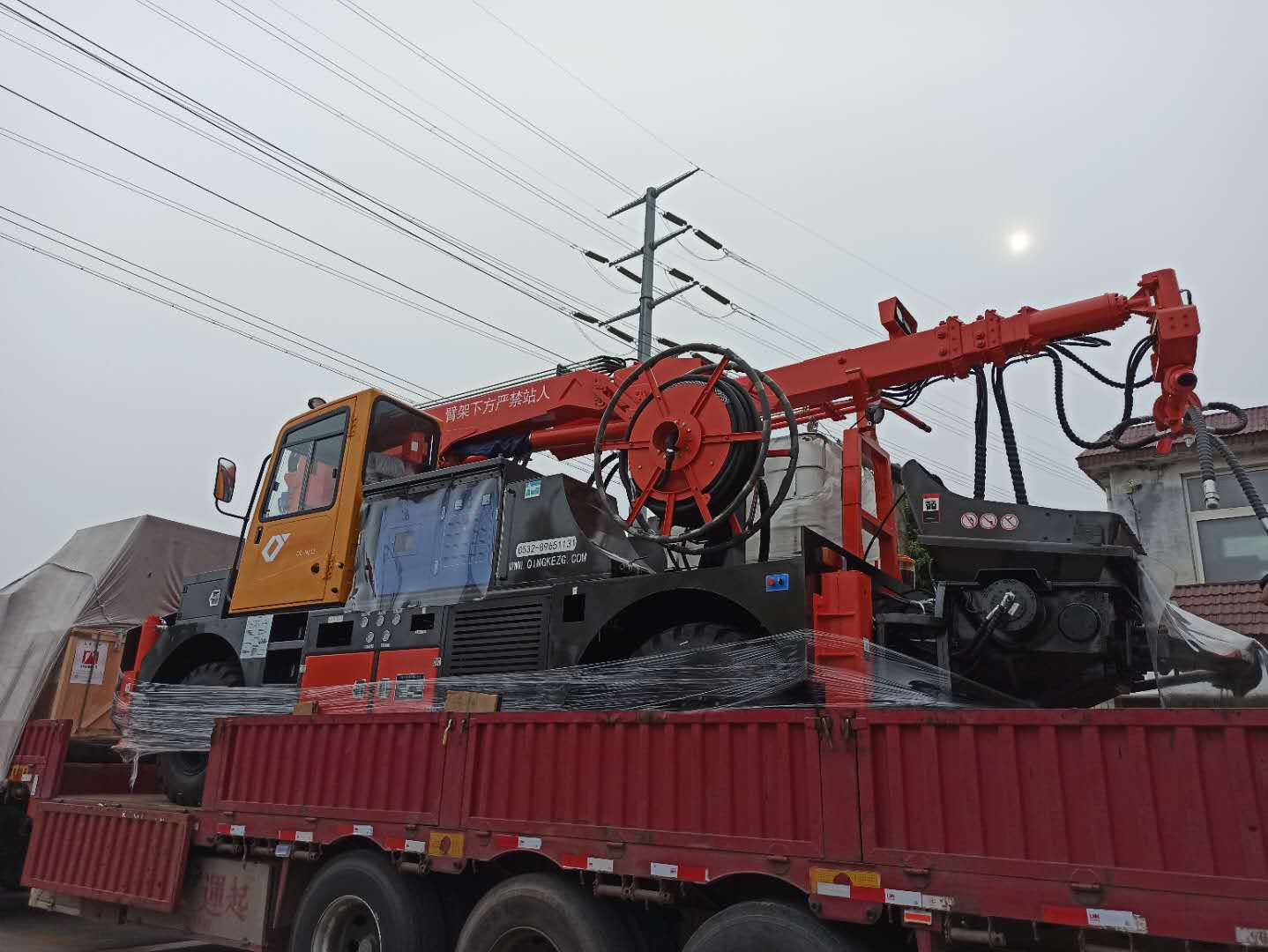 混凝土泵 濕噴臺車 濕噴機 